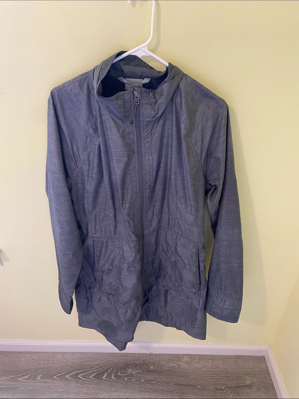 Athleta Dark Charcoal Gray Athletic Jacket